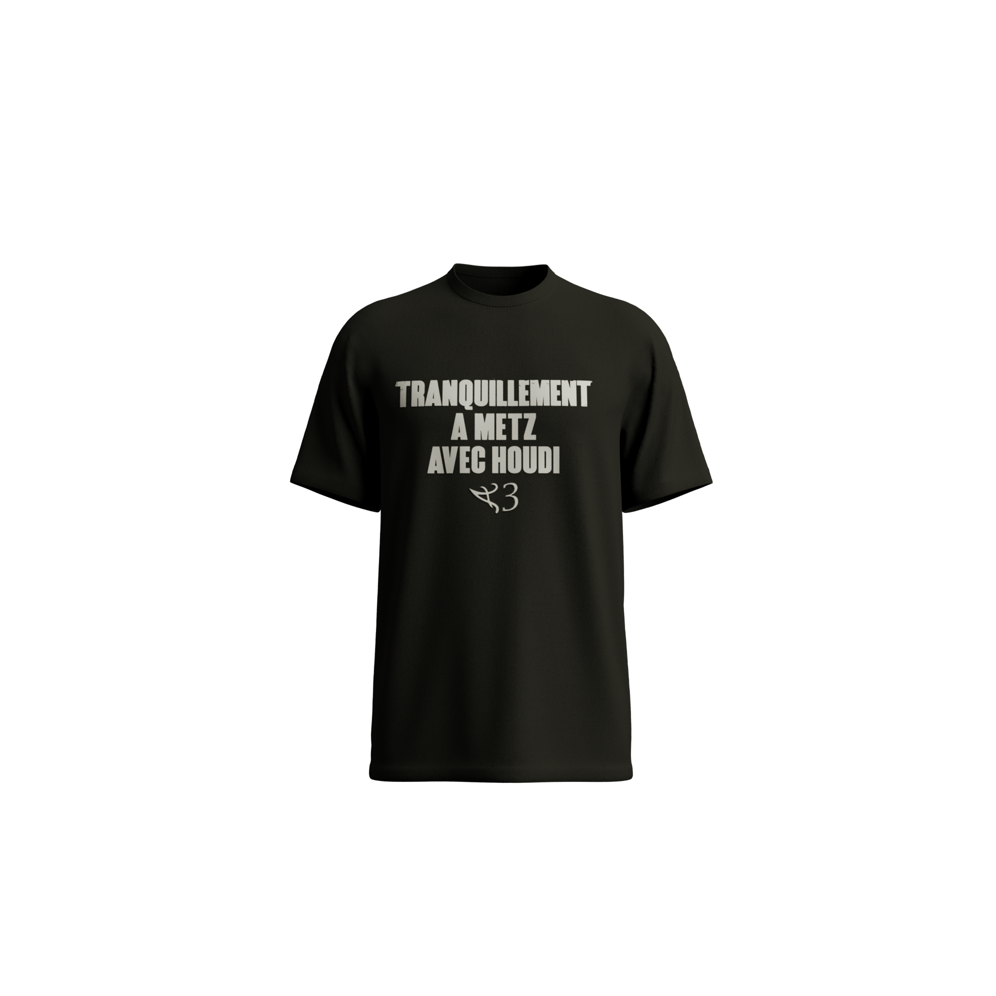 t-shirt tranquillement au zénith