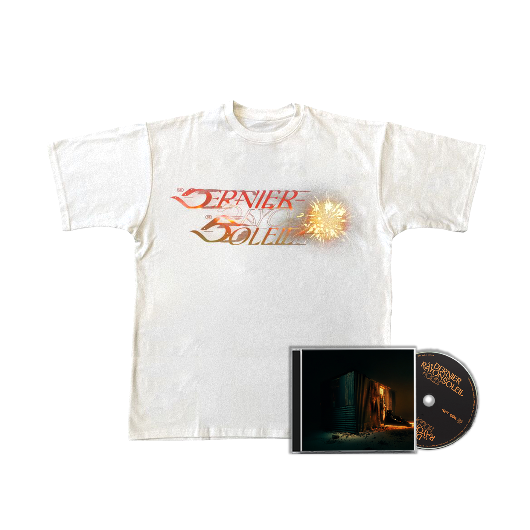 PACK CD + T-SHIRT BLANC